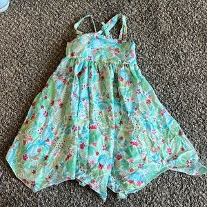 cactus and floral dress